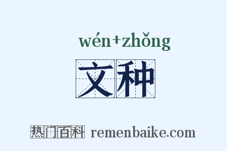 文种是什么意思的图片